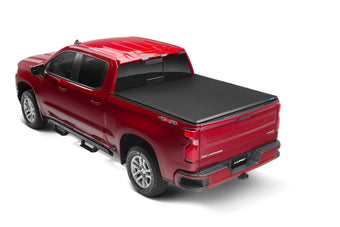 compare product Lund 07-13 Chevy Silverado 1500 (5.5ft. Bed) Genesis Tri-Fold Tonneau Cover - Black