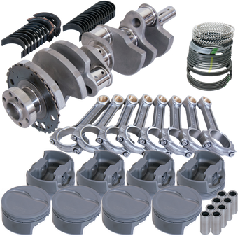 compare product Eagle Chevy LS2 4.000in Crank 24 Tth Reluctor 6.125in I-Beam Rods 4.030in Pistons Rotating Assembly