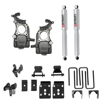 compare product Belltech 2021+ Ford F-150 2WD Lowering Kit w/ Street Performance Shocks