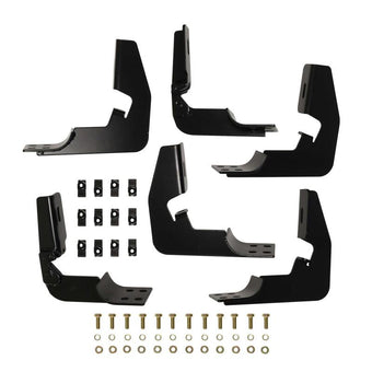 compare product Westin 2014-2018 Chevy Silverado 1500 Dbl/Crew Cab Premier Oval Nerf Step Bar Mount Kit - Black