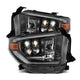 AlphaRex 14 - 21 Toyota Tundra NOVA - Series LED Proj Headlights Alpha - Blk w/Actv Light & Seq. Sig + DRL - My Store