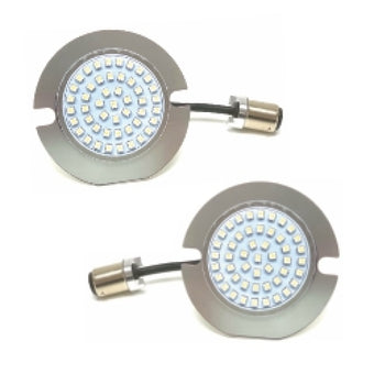 compare product Letric Lighting Flat Switchbacks Front 1157 White/Ab