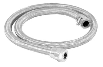 compare product Spectre Stainless Steel Flex Fuel Line 3/8in. ID - 3ft. w/Chrome Clamps