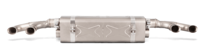Akrapovic 16 - 17 Porsche 911 Turbo/Turbo S (991.2) Slip - On Line (Titanium) (Req. Tips/Diffuser) - My Store