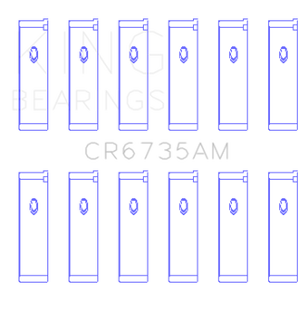 compare product King Engine Bearings Mitsubishi 6G74 3000GT/Dodge Stealth (Size STD) Performance Rod Bearing Set