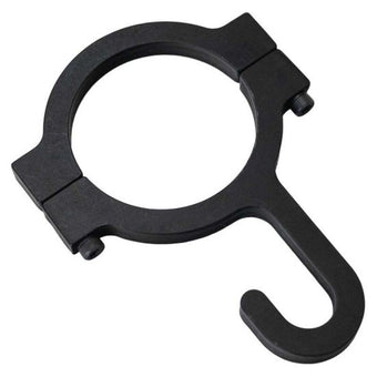 compare product Moroso 1.750in Bar Diameter Billet Aluminum Black Anodized Helmet Hook