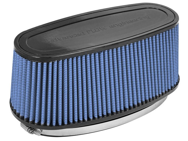 aFe Magnum FORCE Intake Rplcmnt Air Filter (11 - 3/8x4)IN F x(14x5 - 1/2)IN B x(12x3 - 1/2)IN T x 5 IN H - My Store