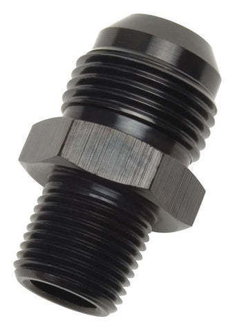 compare product Russell Performance -4 AN to 3/8in NPT Straight Flare to Pipe (Black)
