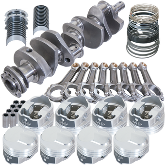 compare product Eagle Chevy 454 4.000in Crank 6.135in I-Beam Rods 43cc Dome 4.280in Pistons Rotating Assembly