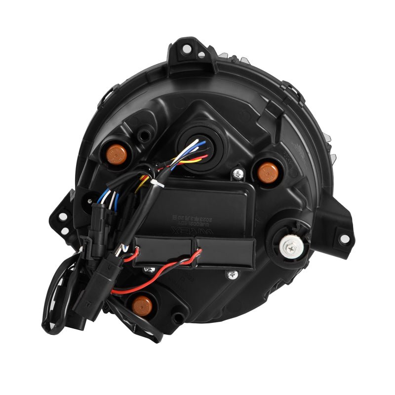 AlphaRex 18 - 23 Jeep Wrangler JL/Gladiator JT LED Proj Headlights Black w/ Activ Light/Seq Signal/DRL - My Store