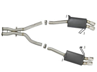 aFe MACH Force - Xp 2 - 1/2in 304 SS Cat - Back Exhaust w/Polished Tips 05 - 08 BMW Z4 M Coupe (E86) L6 3.2L - My Store
