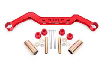 compare product BMR 79-93 Ford Mustang Transmission Crossmember TH350/PG/700R4/C4/C6/AOD/4L60 - Red