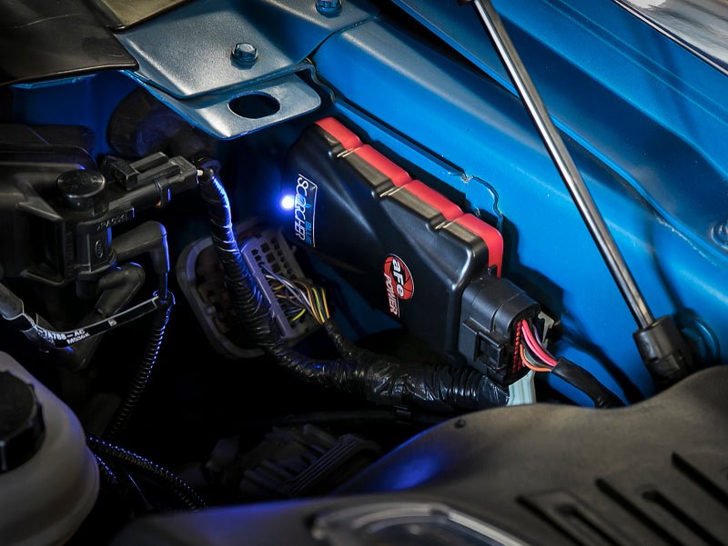 aFe Power 18 - 21 Jeep Wrangler JL 2.0L (t) Scorcher Blue Bluetooth Power Module - My Store