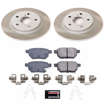 compare product Power Stop 17-18 Toyota Corolla iM Rear Semi-Coated Rotor Kit