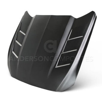 compare product Anderson Composites 15-16 Ford Mustang (Excl. GT350/GT350R) Fiberglass Heat Extractor Hood