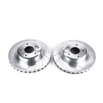 compare product Power Stop 05-06 Pontiac GTO Front Evolution Drilled & Slotted Rotors - Pair