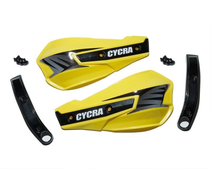 Cycra Vortex Replacement Hand Shields w/Abrasion Guards - Yellow - My Store