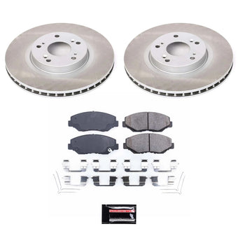 compare product Power Stop 12-15 Honda Civic Front Semi-Coated Rotor Kit