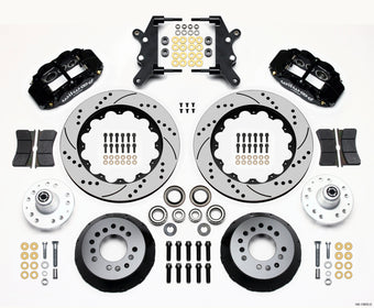 compare product Wilwood Narrow Superlite 6R Front Hub Kit 14.00in Drilled 60-68 Ford / Mercury Full Size / Galaxie