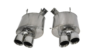 compare product Corsa 2013-2014 Ford Mustang Shelby GT500 5.8L V8 Polished Sport Axle-Back Exhaust