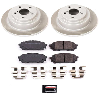compare product Power Stop 03-07 Subaru Impreza Rear Semi-Coated Rotor Kit