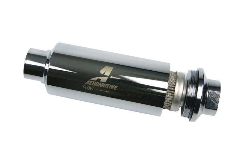 Aeromotive Pro - Series In - Line Fuel Filter - AN - 12 - 100 Micron SS Element - My Store