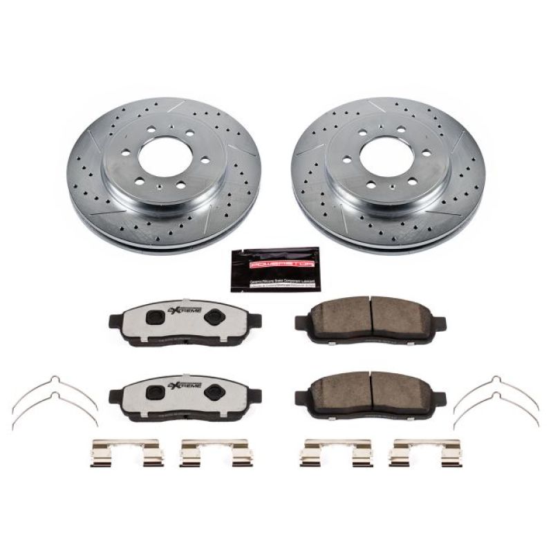 Power Stop 2009 Ford F - 150 Front Z36 Truck & Tow Brake Kit - My Store