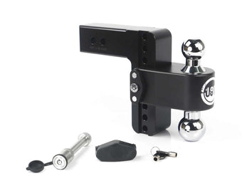 compare product Weigh Safe 180 Hitch 6in Drop Hitch & 2.5in Shank (10K/18.5K GTWR) w/WS05 - Black Cerakote