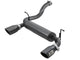 aFe Rebel Series 2.5in 409 SS Axle - Back Exhaust w/ Black Tips 2018+ Jeep Wrangler (JL) V6 3.6L - My Store