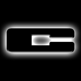 compare product ORACLE Lighting Universal Illuminated LED Letter Badges - Matte Blk Surface Finish - C