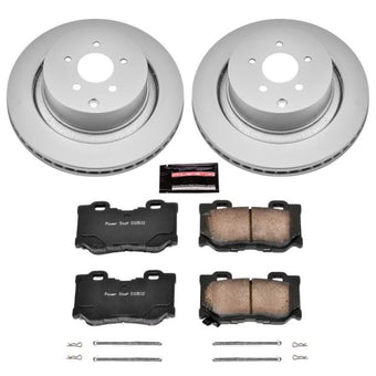 compare product Power Stop 09-13 Infiniti FX50 Rear Z17 Evolution Geomet Coated Brake Kit