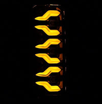 AlphaRex 87 - 96 Ford Bronco/F - 150 Luxx - Series LED Tail Lights - Black Red - My Store