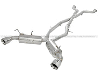aFe Takeda 2.5inch SS Exhaust Cat - Back 09 - 13 Nissan 370Z V6 3.7L Polished Tips - My Store