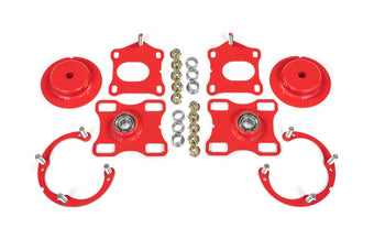 compare product BMR 11-14 Ford Mustang / Shelby GT500 Caster Camber Plates - Red