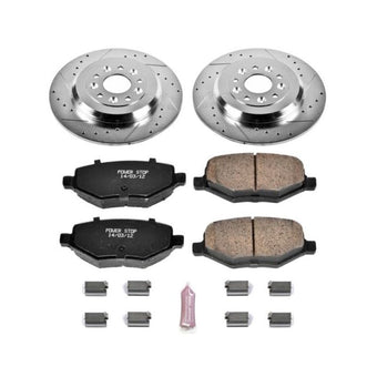 compare product Power Stop 11-15 Ford Edge Rear Z23 Evolution Sport Brake Kit