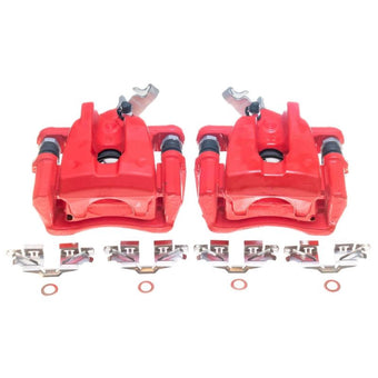 compare product Power Stop 09-10 Pontiac Vibe Rear Red Calipers - Pair
