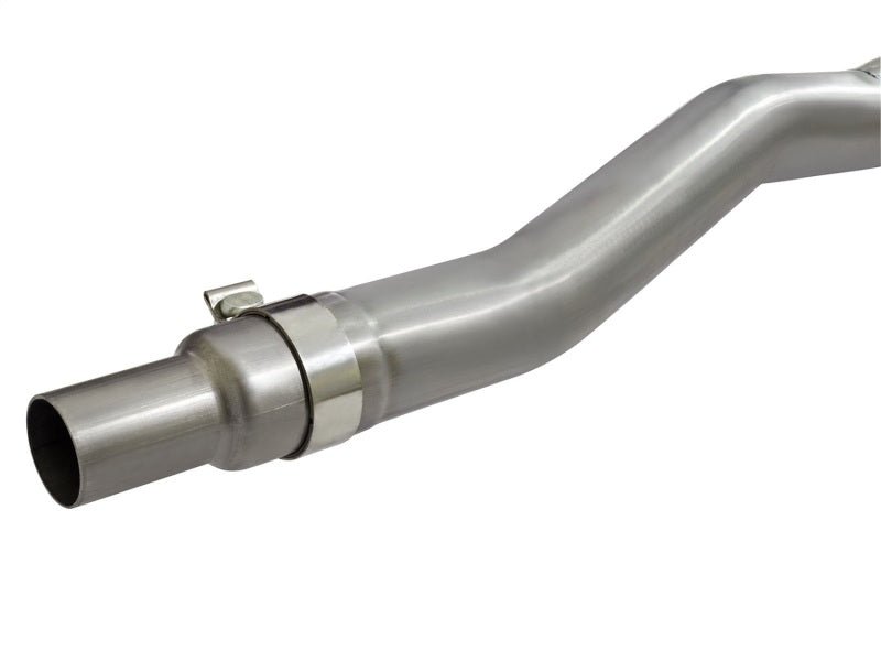 aFe MACHForce XP Exhausts Cat - Back SS - 304 EXH w/ Black Tips 15 - 16 Ford Mustang EcoBoost 2.3L (t) - My Store