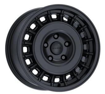 compare product Nomad N502SB Arvo 16x8in / 6X114.3 BP / -10mm Offset / 66.1mm Bore - Satin Black