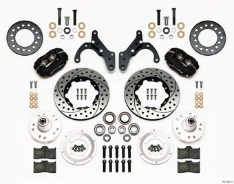 compare product Wilwood Forged Dynalite Front Kit 11.00in Drilled 65-68 Chevy Impala -Drum Spindle