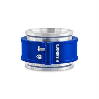 compare product Mishimoto 2.5in Quick Release Clamp Assembly - Blue