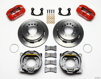 compare product Wilwood Dynapro Low-Profile 11.00in P-Brake Kit - Red New Big Ford 2.36in Offset