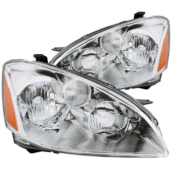 compare product ANZO 2002-2004 Nissan Altima Crystal Headlights Chrome