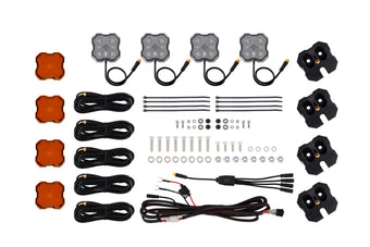 compare product Diode Dynamics Roof Rack Scene Light Dual Color - Red/White - Kit