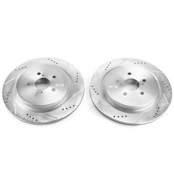 compare product Power Stop 16-19 Lexus RX350 Rear Evolution Drilled & Slotted Rotors - Pair