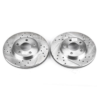 compare product Power Stop 00-01 Chrysler Neon Front Evolution Drilled & Slotted Rotors - Pair