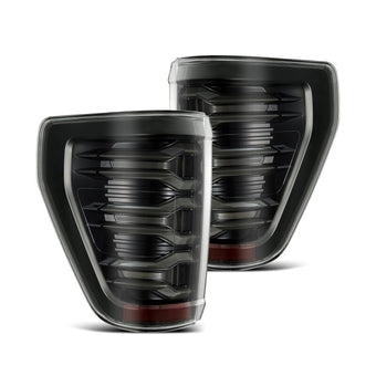 compare product AlphaRex 21-22 Ford F150 LUXX LED Projector Tail Lights - Alpha-Black