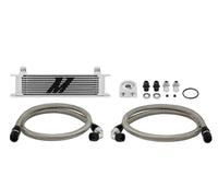 Mishimoto Universal 10 Row Oil Cooler Kit (Metal Braided Lines) - My Store