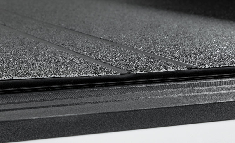 Access LOMAX Tri - Fold Cover 16 - 20 Toyota Tacoma 6in Box Split Rail - Black Urethane - My Store