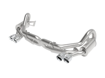 compare product aFe MACHForce XP 12-16 Porsche 911 Carrera H6-3.8L SS-304 Cat-Back Exhaust w/ Polished Quad Tips