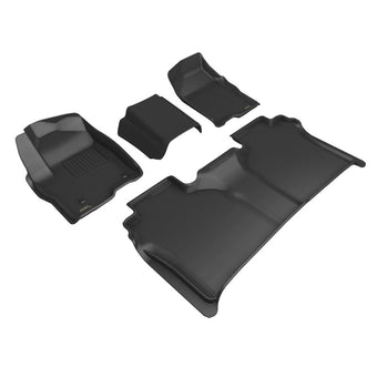 compare product 3D MAXpider 19-23 GMC Sierra Crew Cab Kagu Floor Mat- Black R1 R2